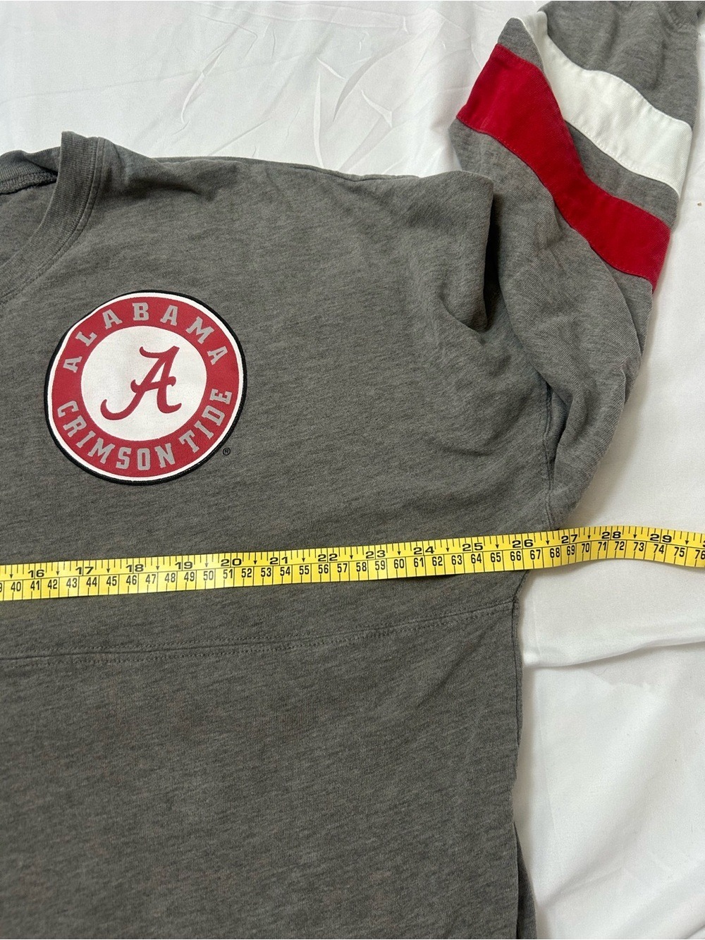 Knights Apparel Alabama Crimson Tide L Long Sleeve  Women’s Collegiate Oversized - Picture 6 of 14